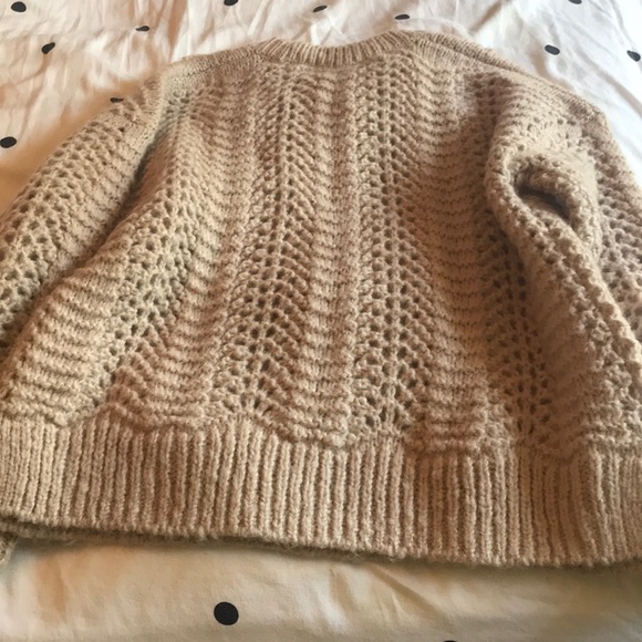 Madewell windmere pointelle sweater xsmall - Picture 5 of 7